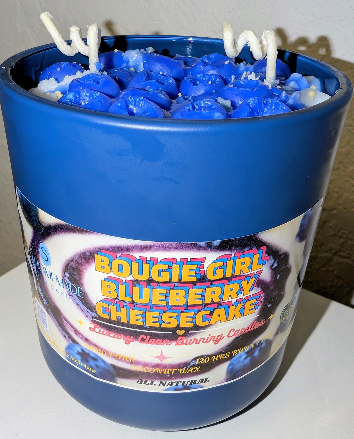 Bougie Girl Blueberry Cheesecake