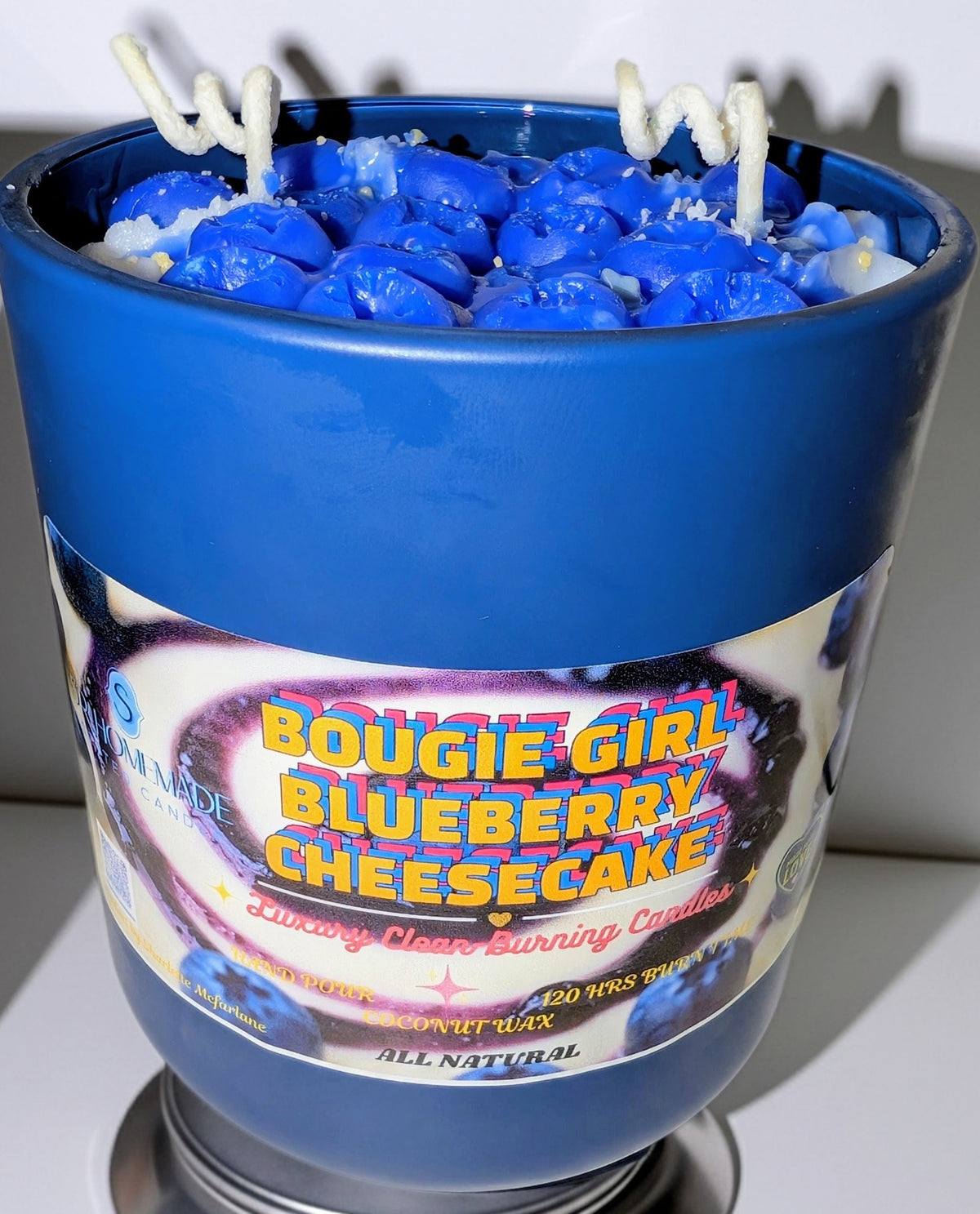 Bougie Girl Blueberry Cheesecake