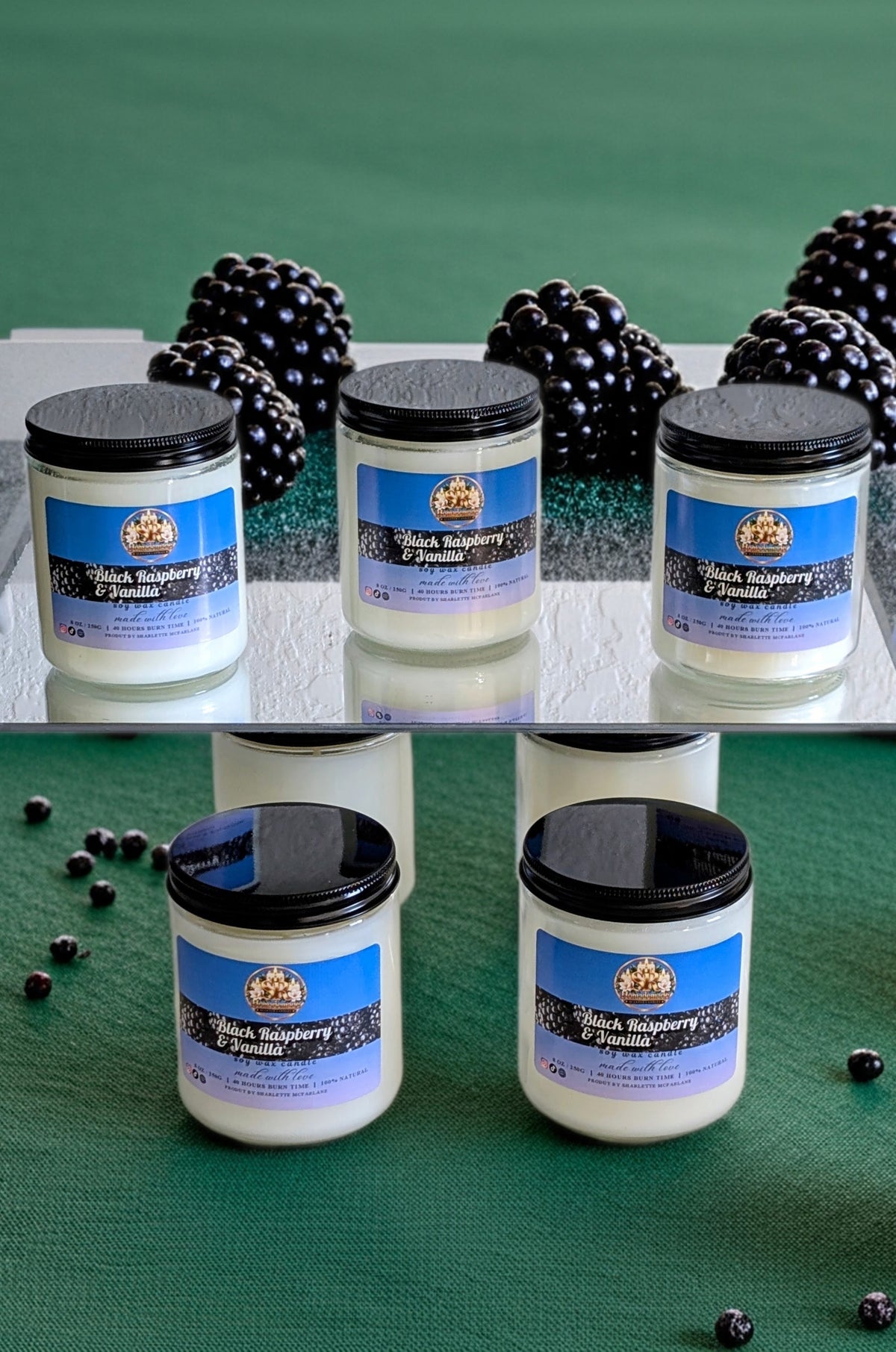 Black Raspberry Scented Candle