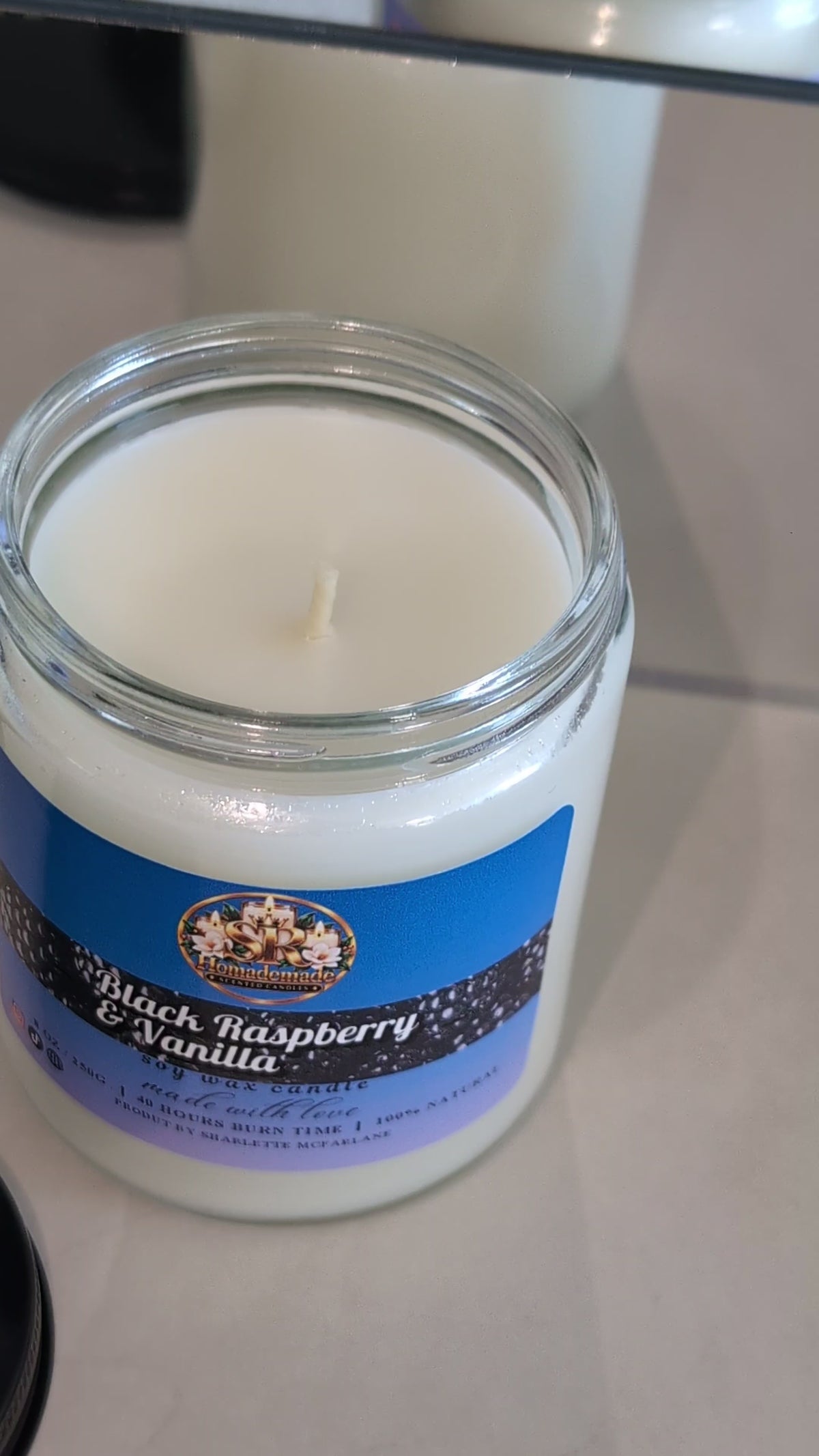 Black Raspberry Scented Candle